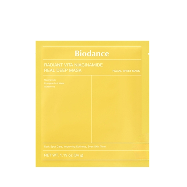 BIODANCE Radiant Vita Niacinamide Real Deep Mask | Brightening Care