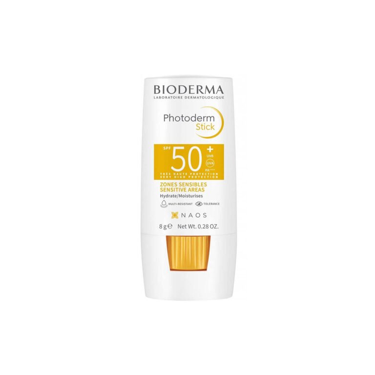 Bioderma-Photoderm-Stick-SPF50-8g-768x768 Bioderma Photoderm Stick SPF 50+ High Protection Sunscreen for Lips & Sensitive Areas – 8g | UAE - Image 1