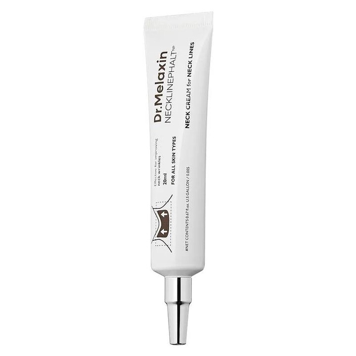 Dr. Melaxin Necklinephalt Neck Cream 20 mlAED only 91.00Dr. Melaxin Necklinephalt Neck Cream is DR.MELAXIN NECKLINEPhALT NECK CREAM 20ML – KOREAN NECK FIRMING & ANTI-AGING CREAM - Image 1